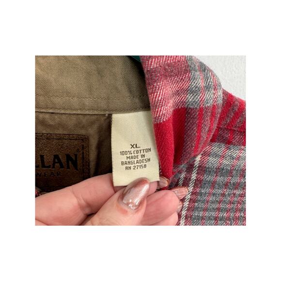 Manly Magellan Flannel Shirt-Size XL - Picture 4 of 9